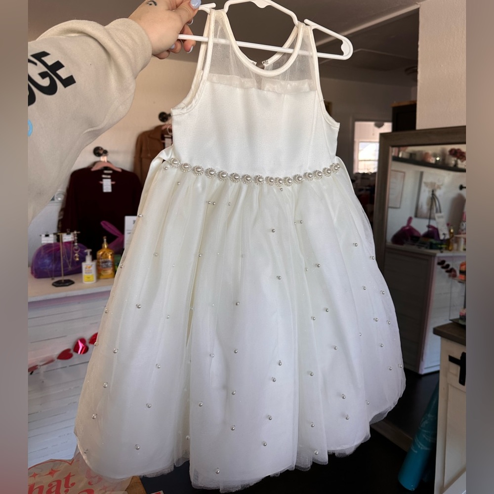 Pearl Flower Girl Dress American Princess